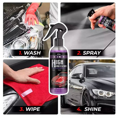 Hydrophobic Polish Nano Coating Agent Car Scratch Spray Cars Polishing for Motorcycles, Boats (Pack of 2)