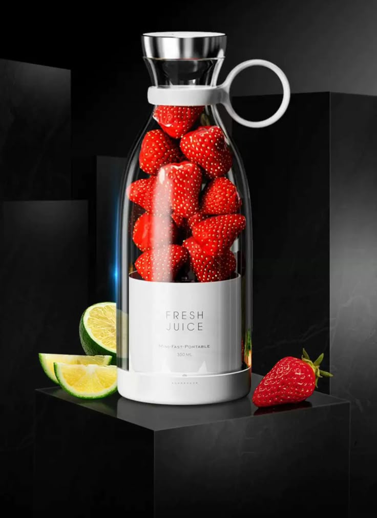 Electric Portable Mini Juicer Bottle | Wireless Personal Size Juicer Blender