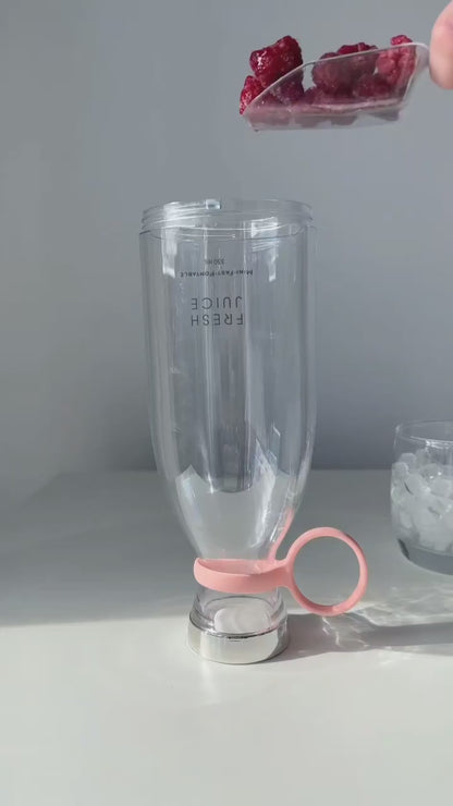 Electric Portable Mini Juicer Bottle | Wireless Personal Size Juicer Blender